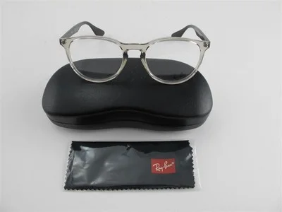 Ray Ban NEW Erika Transparent BEIGE Fashion Frames Brown Eyeglasses RX 7046 2