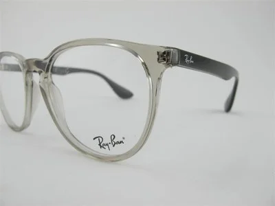 Ray Ban NEW Erika Transparent BEIGE Fashion Frames Brown Eyeglasses RX 7046 3