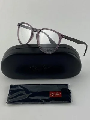 Ray Ban NEW Erika Transparent Violet Purple Fashion Frames Eyeglasses RX 7046