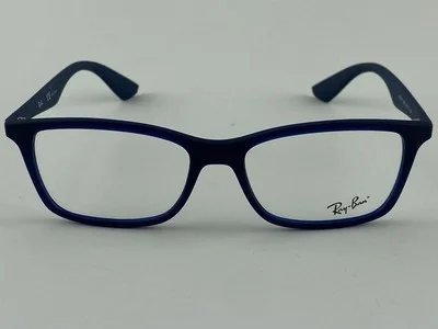 Ray Ban NEW Matte Transparent Blue Fashion Frames 56-17-145 Eyeglasses RX7047 3