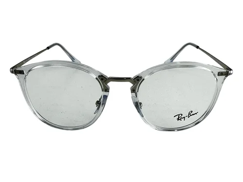 Ray Ban NEW Transparent Clear Fashion Frames Metal 49-20-150 Eyeglasses RX7140 4