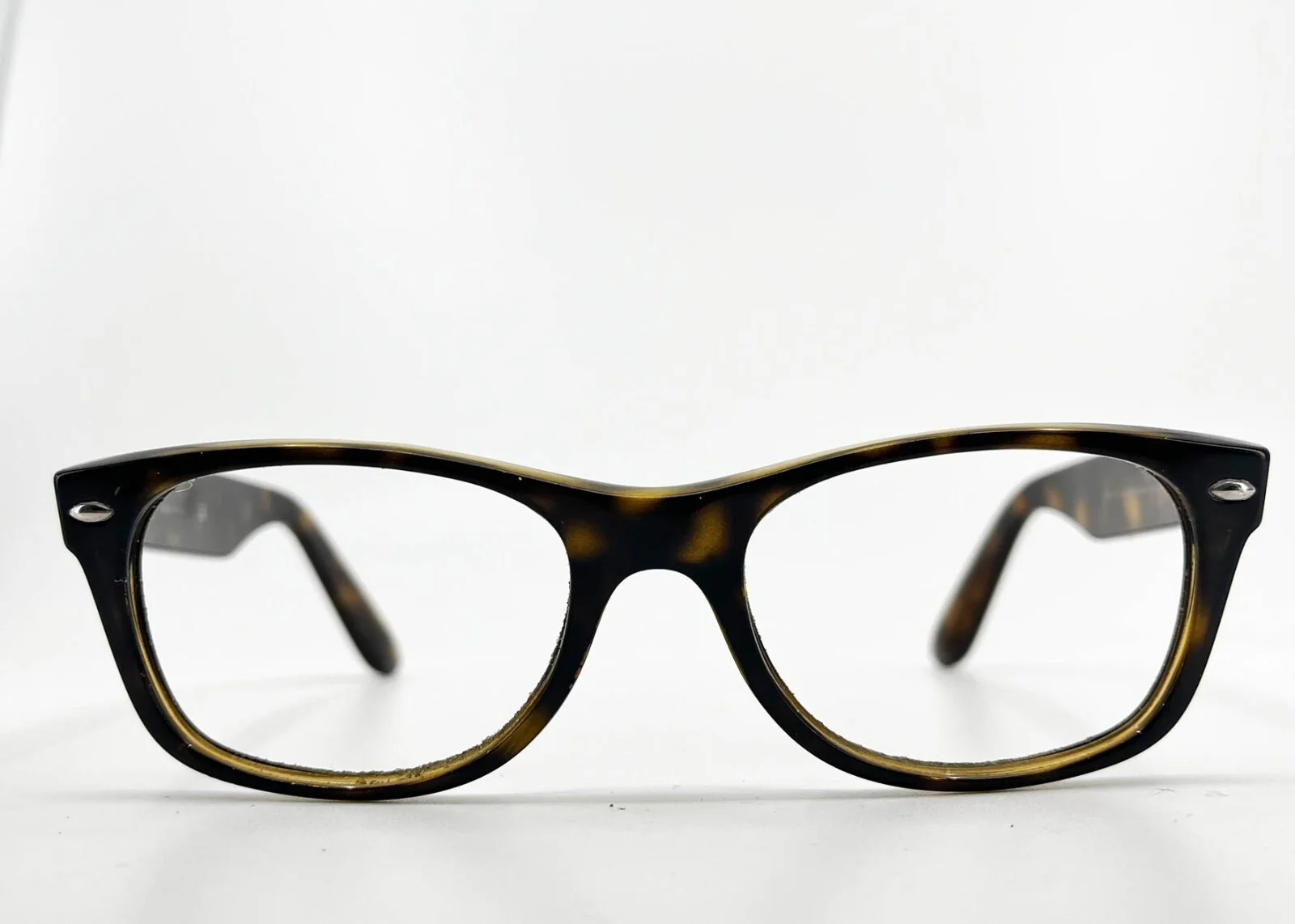 Ray-Ban New Wayfarer RB 2132 710/51 Brown Eyeglasses Frames 52-18-145 3679