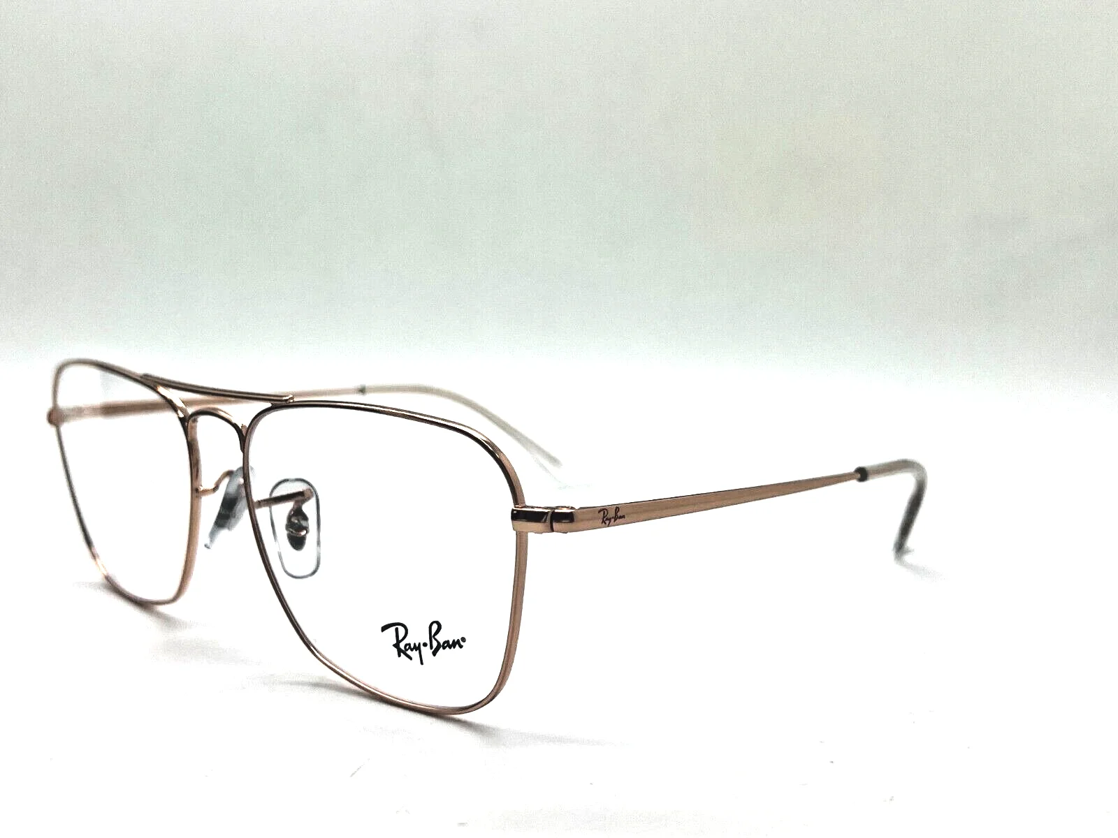Ray-Ban OPTICAL RB6536 CARAVAN II 3094 ROSE GOLD EYEGLASSES FRAME 55-15-140MM 3