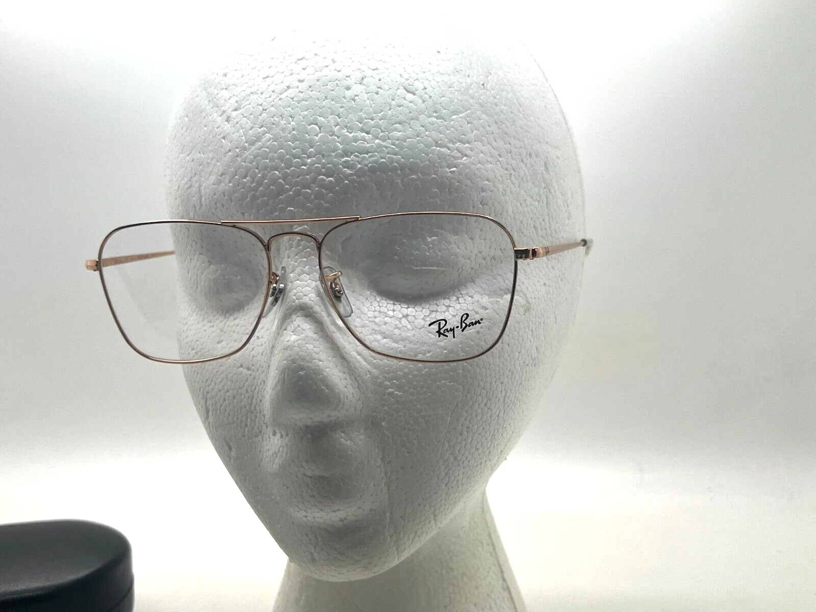 Ray-Ban OPTICAL RB6536 CARAVAN II 3094 ROSE GOLD EYEGLASSES FRAME 55-15-140MM 4