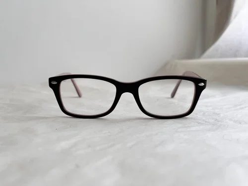 Ray-Ban RB 1531 3580 Pink Brown Two Tone Eyeglass Frames 48-16-130