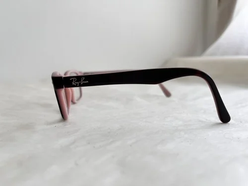 Ray-Ban RB 1531 3580 Pink Brown Two Tone Eyeglass Frames 48-16-130 3