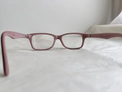 Ray-Ban RB 1531 3580 Pink Brown Two Tone Eyeglass Frames 48-16-130 4