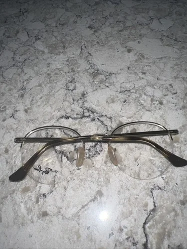 Ray-Ban RB 3947V 145 Gold Round Eyeglass Frames 2