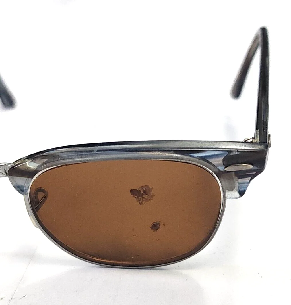 Ray-Ban RB 5154 5750 Blue Silver Round Eyeglasses Frame 51-21-145 3