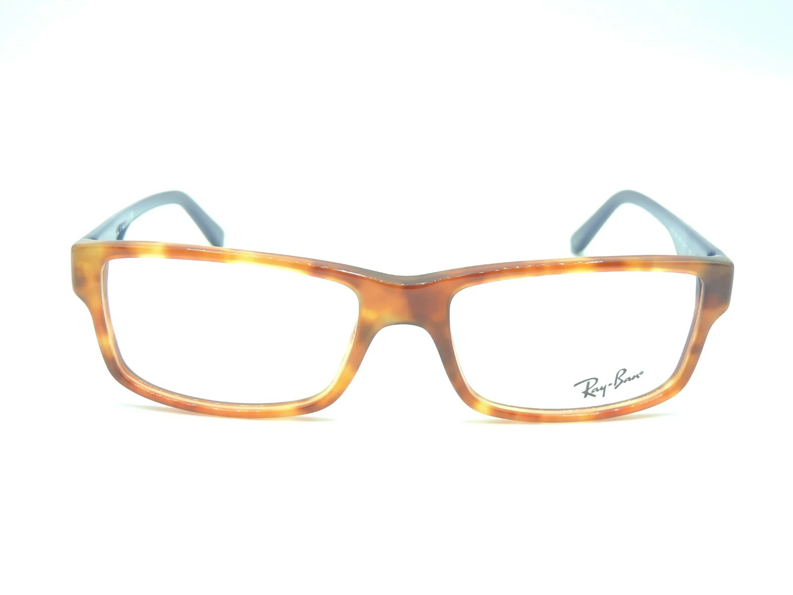 Ray Ban RB 5245 Havana Blue Eyeglass Frames 3