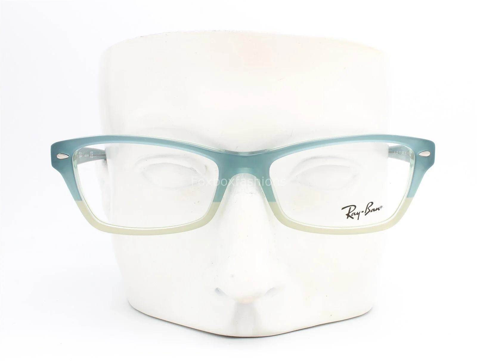 Ray-Ban RB 5256 5109 Eyeglasses Glasses Milky Turquoise Gray Ombre 54mm 3