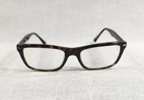 Ray-Ban RB 5287 Tortoise Shell Black Square Eyeglasses Frames 54-18-145 2