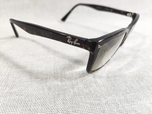 Ray-Ban RB 5287 Tortoise Shell Black Square Eyeglasses Frames 54-18-145 3