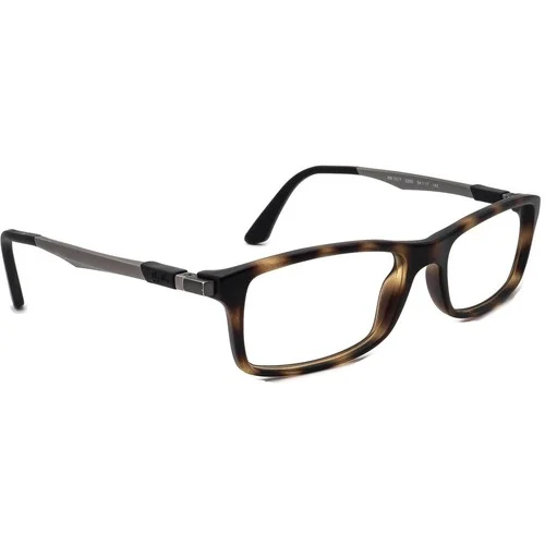 Ray-Ban RB 7017 5200 Matte Tortoise Gunmetal Eyeglass Frames 52-17-140
