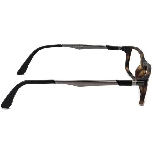 Ray-Ban RB 7017 5200 Matte Tortoise Gunmetal Eyeglass Frames 52-17-140 4
