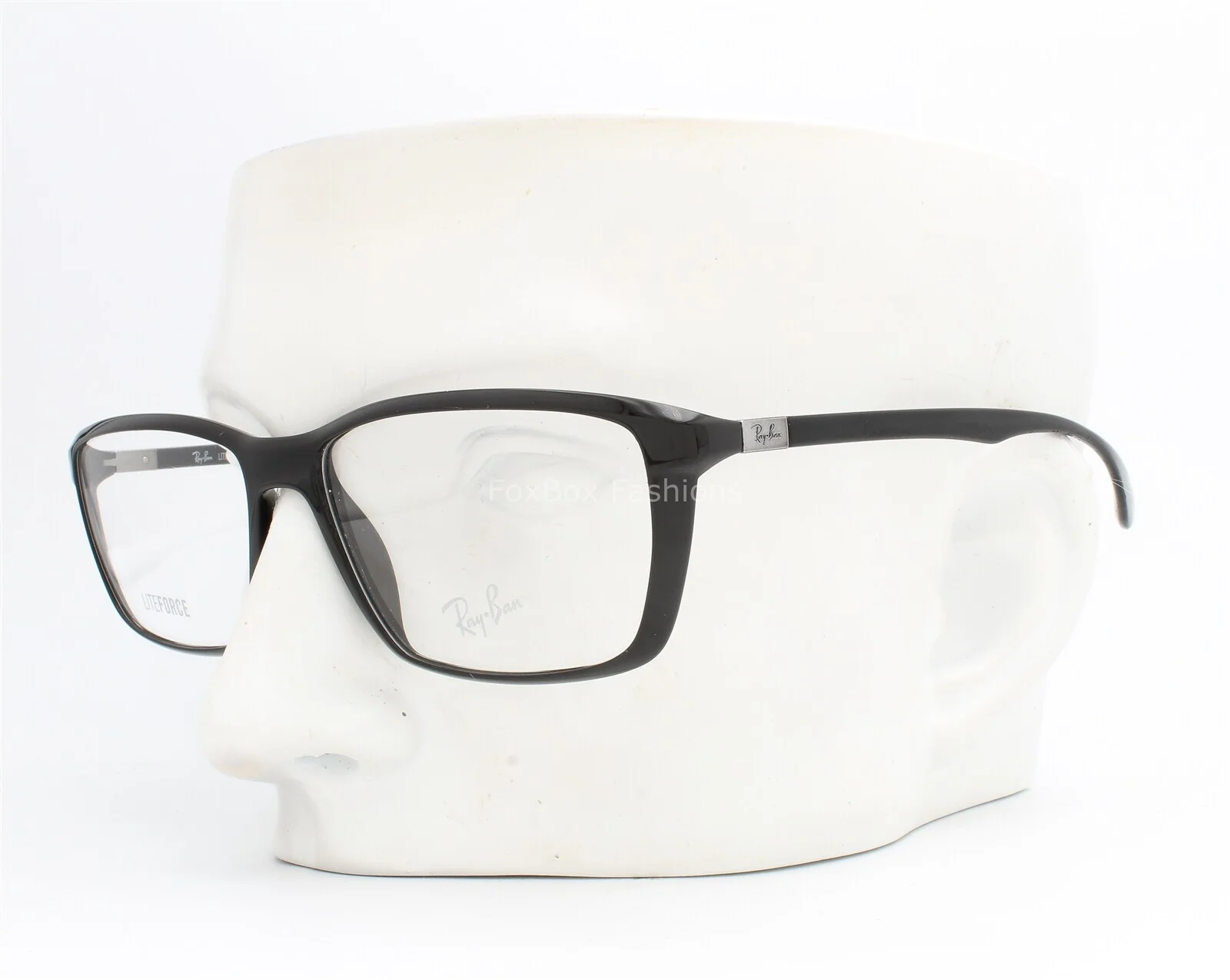 Ray-Ban RB 7018 5206 LiteForce Eyeglasses Glasses Polished Black 57-16-145