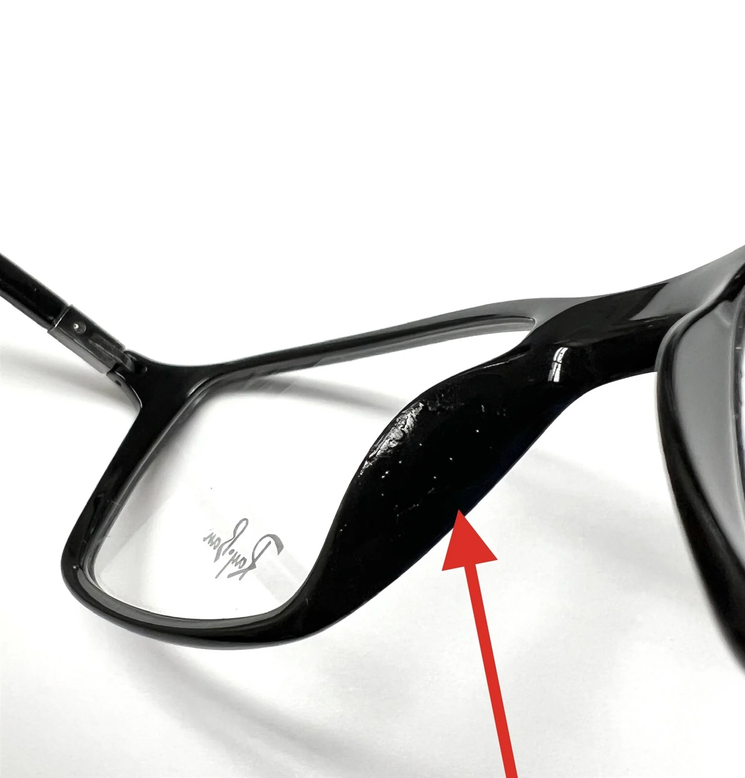 Ray-Ban RB 7018 5206 LiteForce Eyeglasses Glasses Polished Black 57-16-145 2