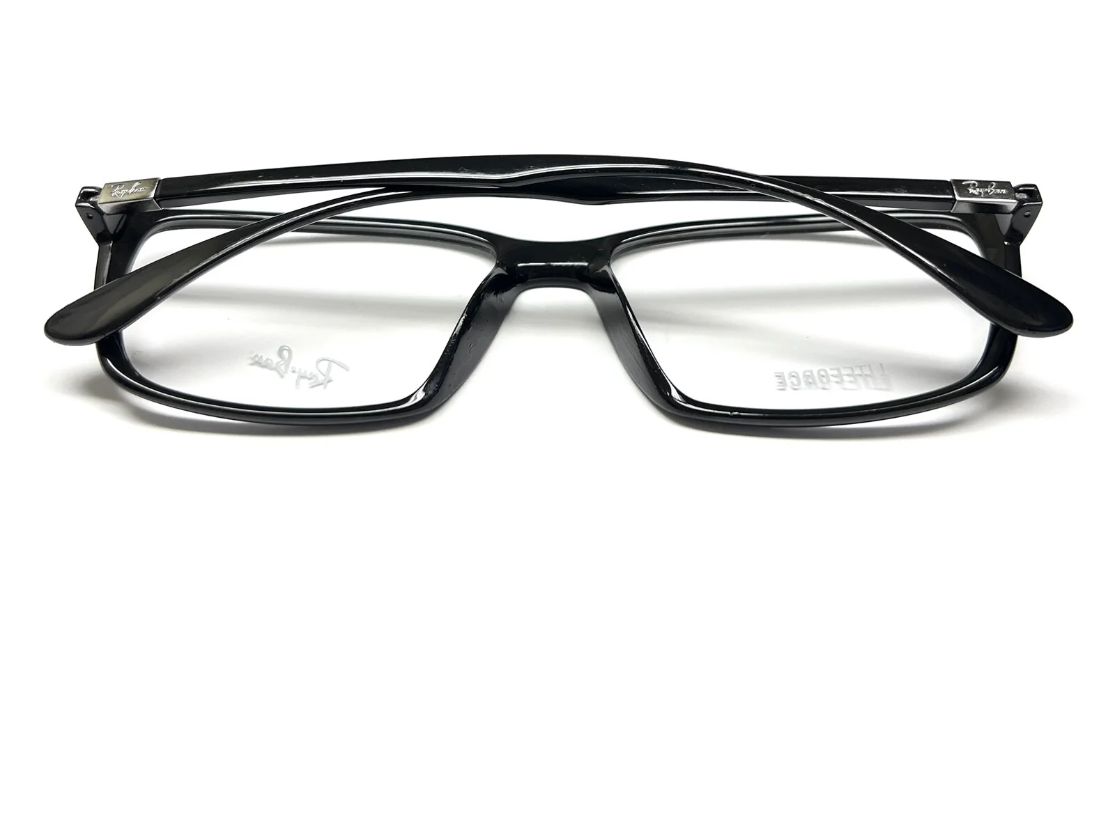 Ray-Ban RB 7018 5206 LiteForce Eyeglasses Glasses Polished Black 57-16-145 4