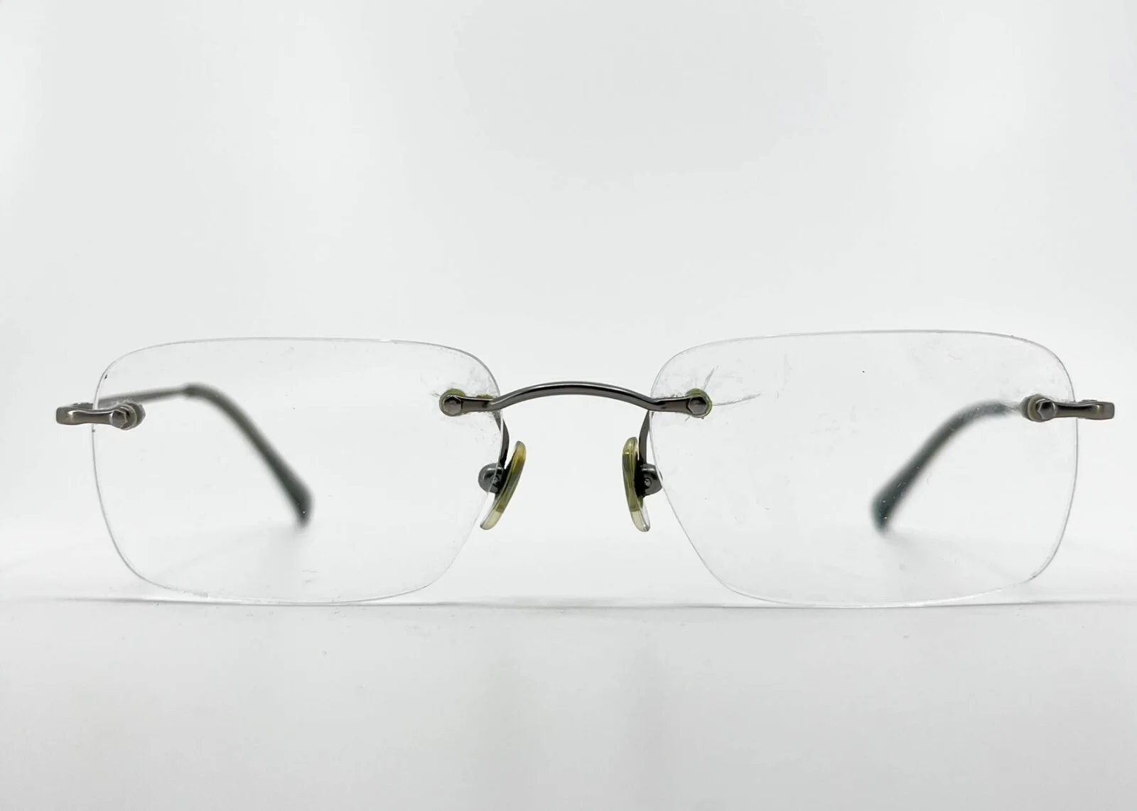 Ray-Ban RB 8502 1001 Rimless Titanium Gold Eyeglasses Frames 50-17-135 1908 2