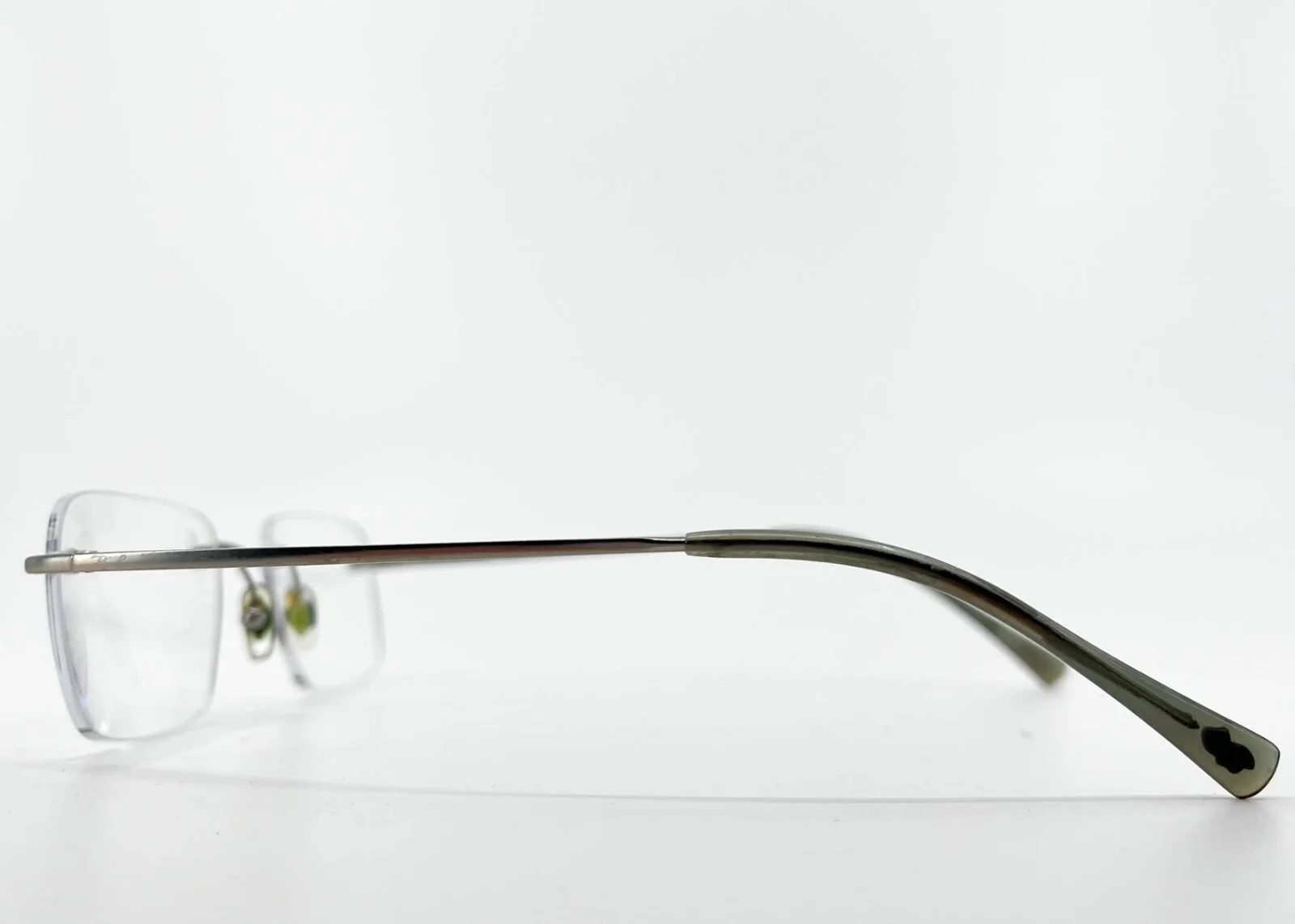 Ray-Ban RB 8502 1001 Rimless Titanium Gold Eyeglasses Frames 50-17-135 1908 3