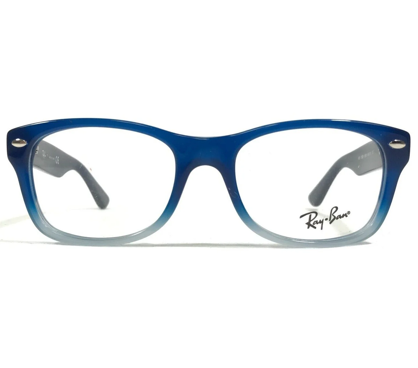 Ray-Ban RB1528 3581 Kids Eyeglasses Frames Blue Square Full Rim 46-16-125