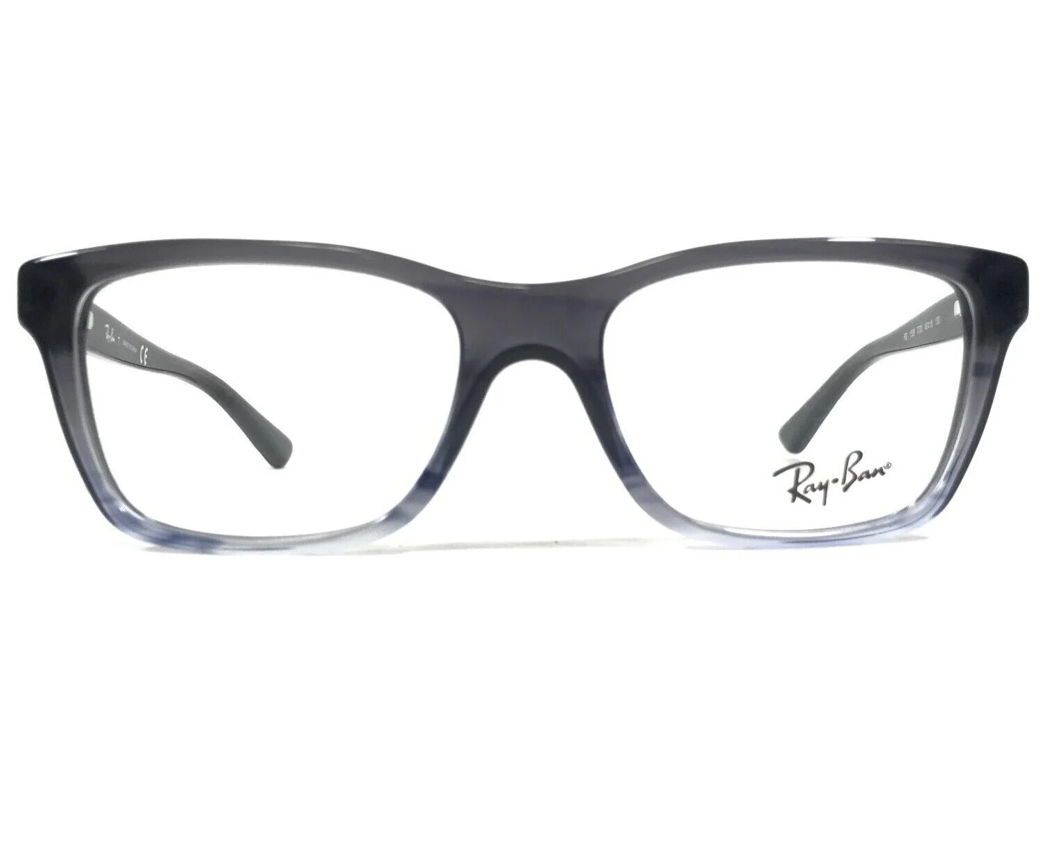 Ray-Ban RB1536 3730 Kids Eyeglasses Frames Grey Square Full Rim 48-16-130