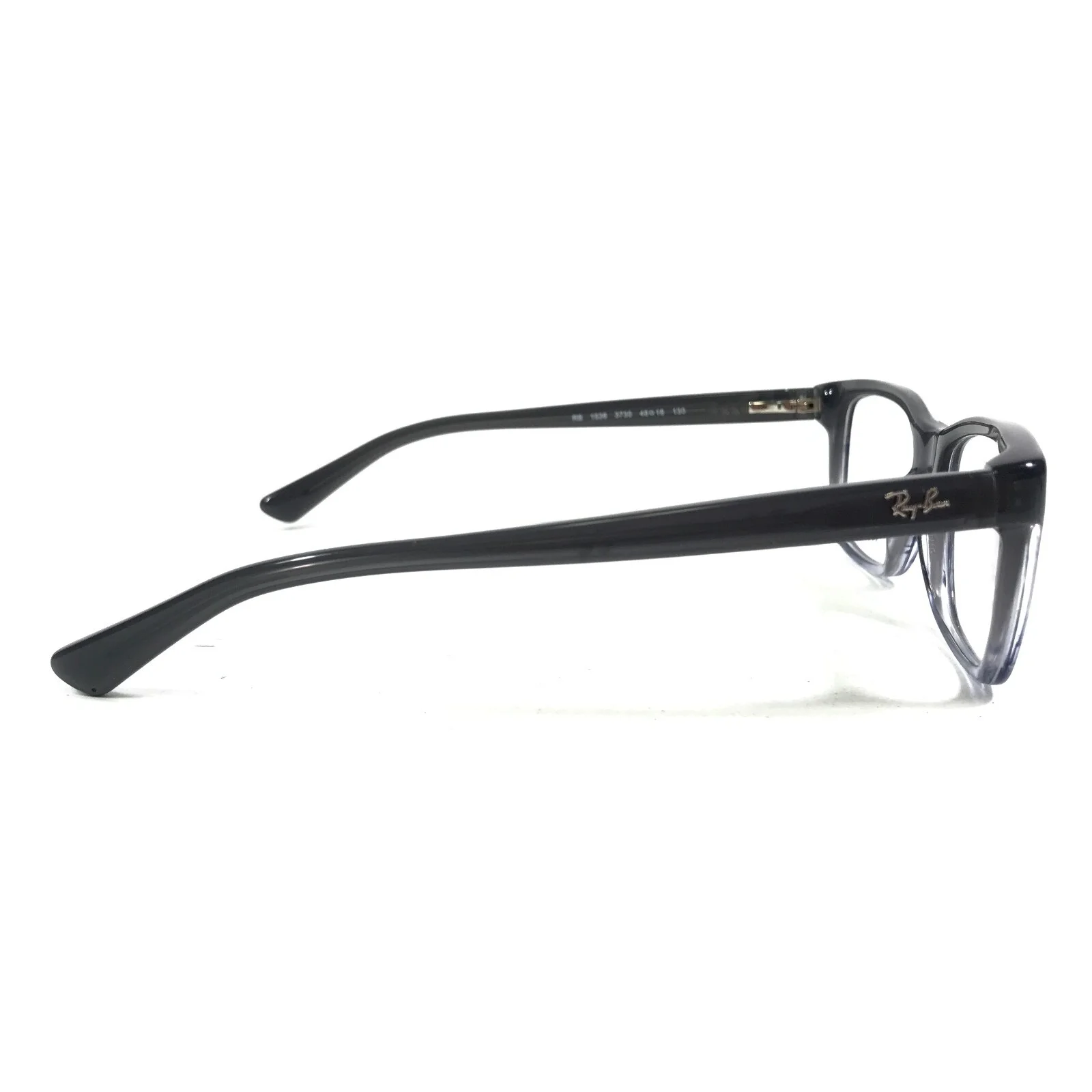Ray-Ban RB1536 3730 Kids Eyeglasses Frames Grey Square Full Rim 48-16-130 3