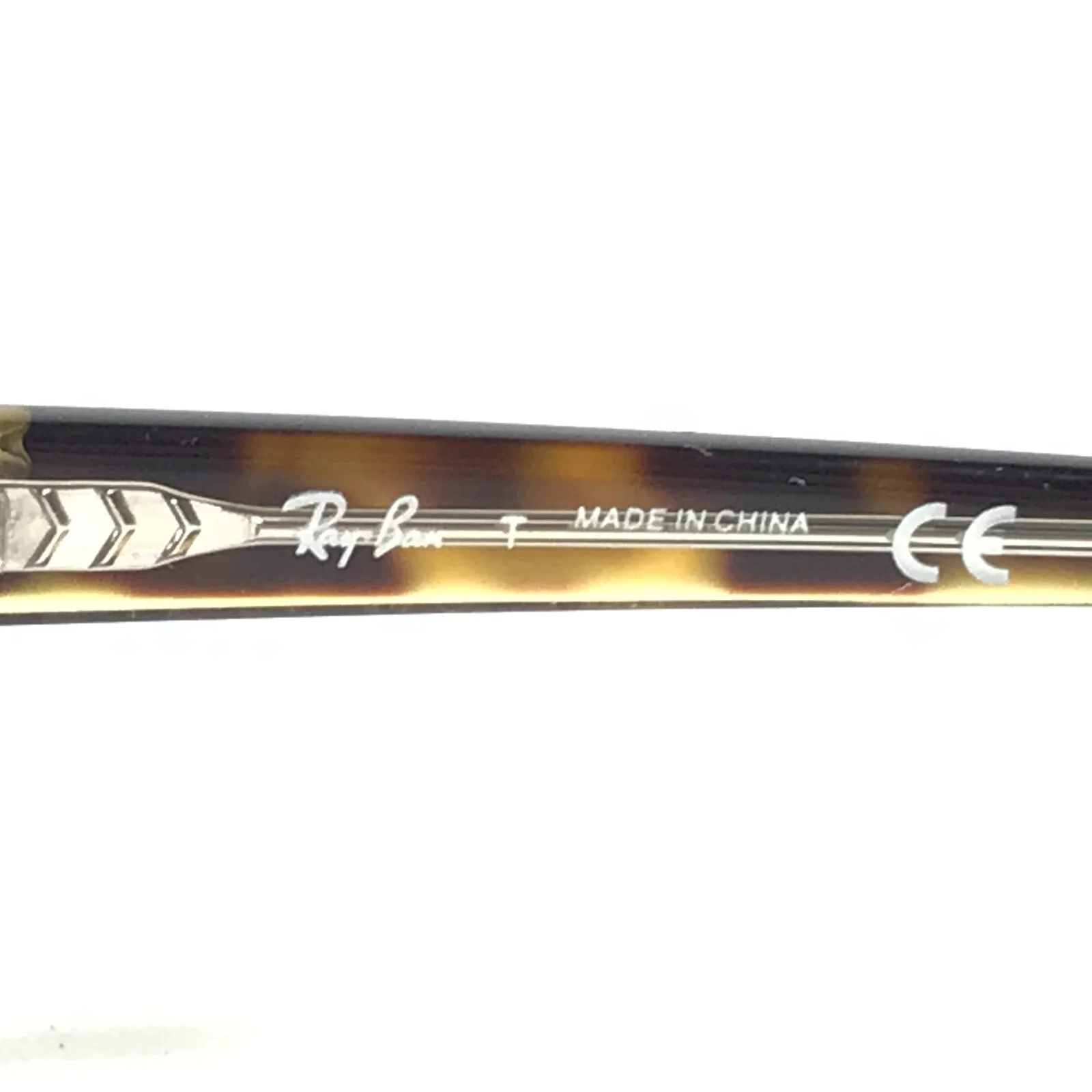 Ray-Ban RB1550 3602 Kids Eyeglasses Frames Brown Tortoise Clear 48-15-130 2