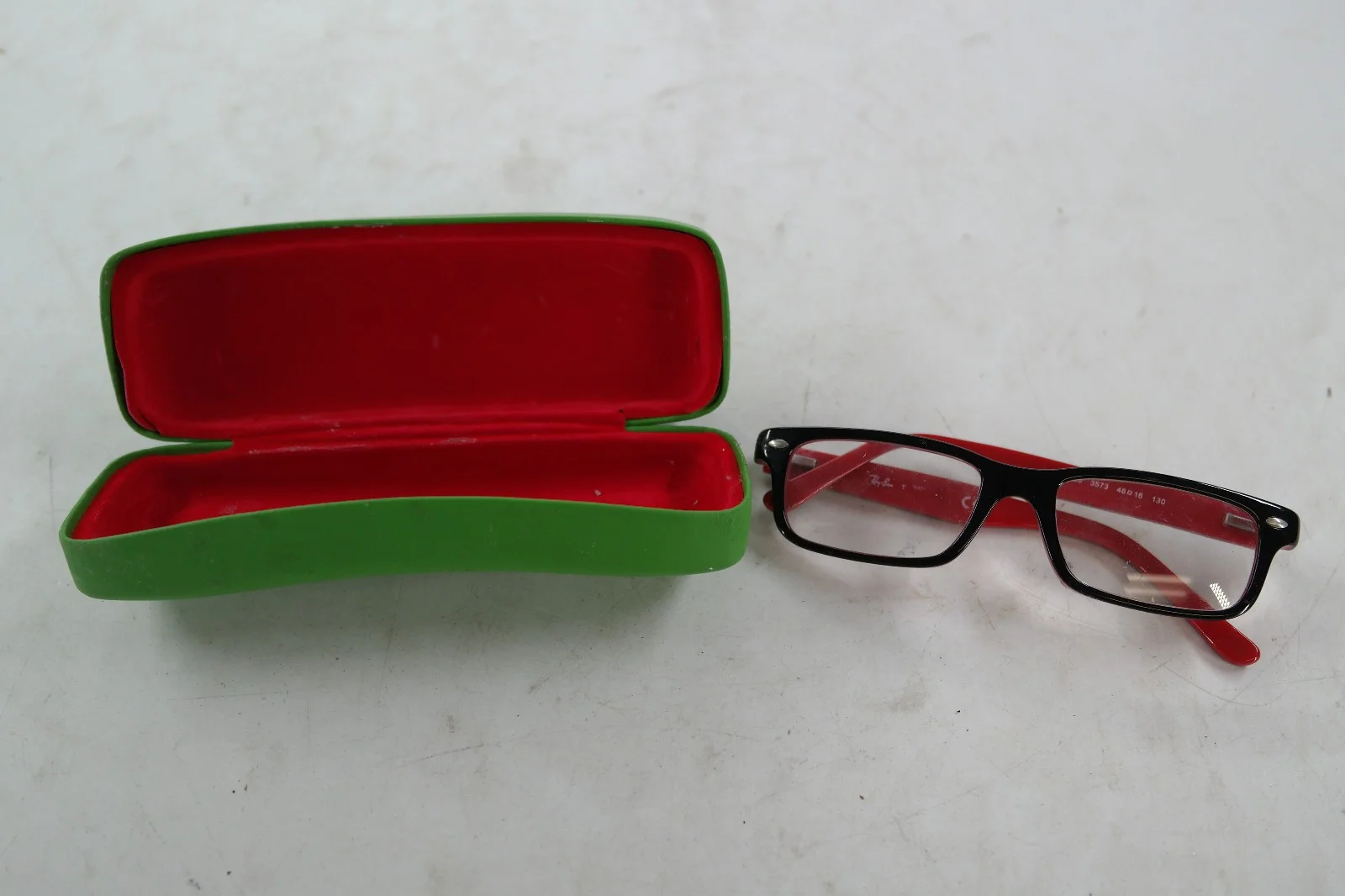 Ray-Ban RB1550 3602 Kids Eyeglasses Frames Brown Tortoise Clear 48-15-130 4