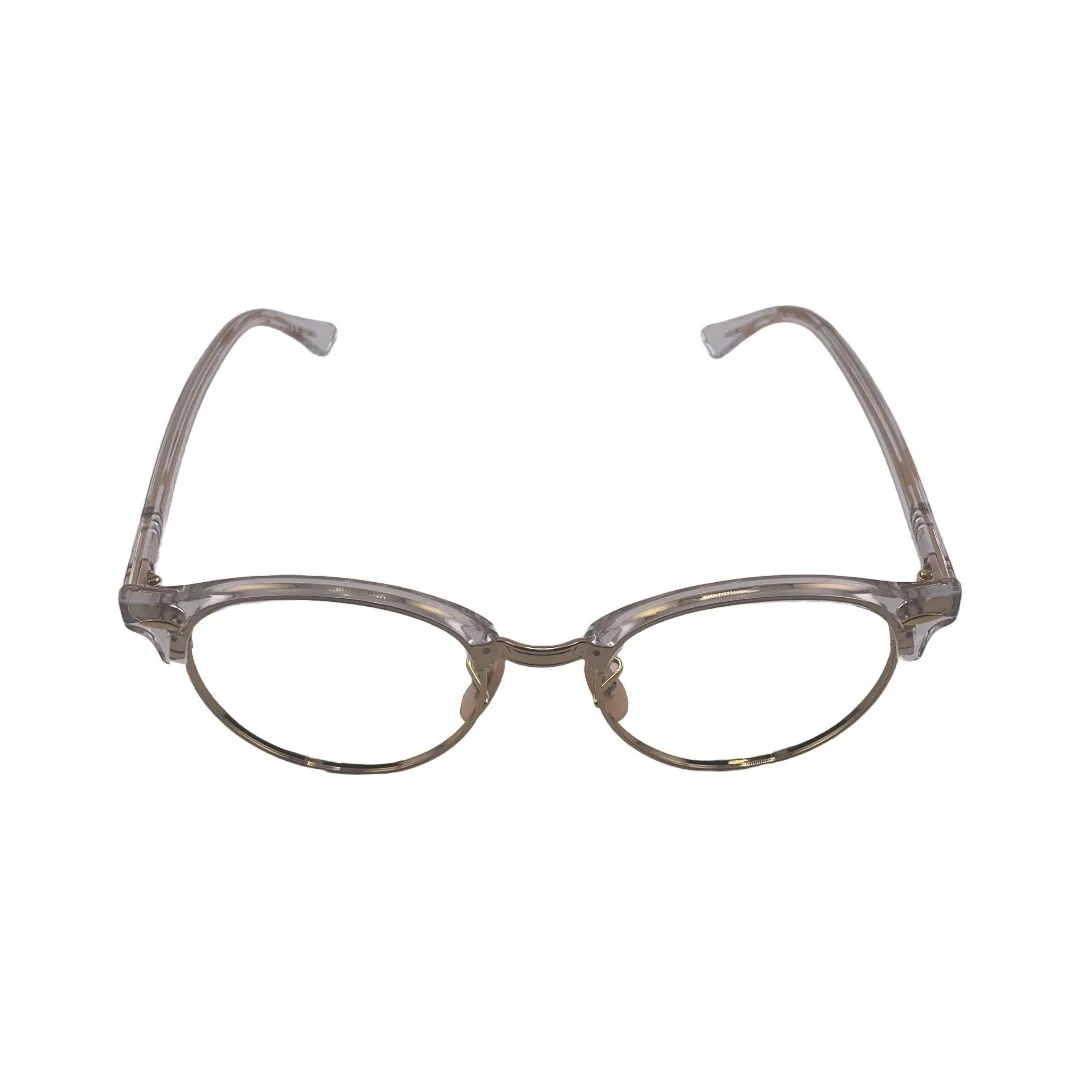 Ray-Ban RB4246V CLUBROUND Transparent / Gold Eyeglasses Frames 49mm 19mm 140mm 3