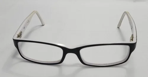 Ray Ban RB5114 2097 Black White Eyeglasses Frame 52-16 135 NA 2