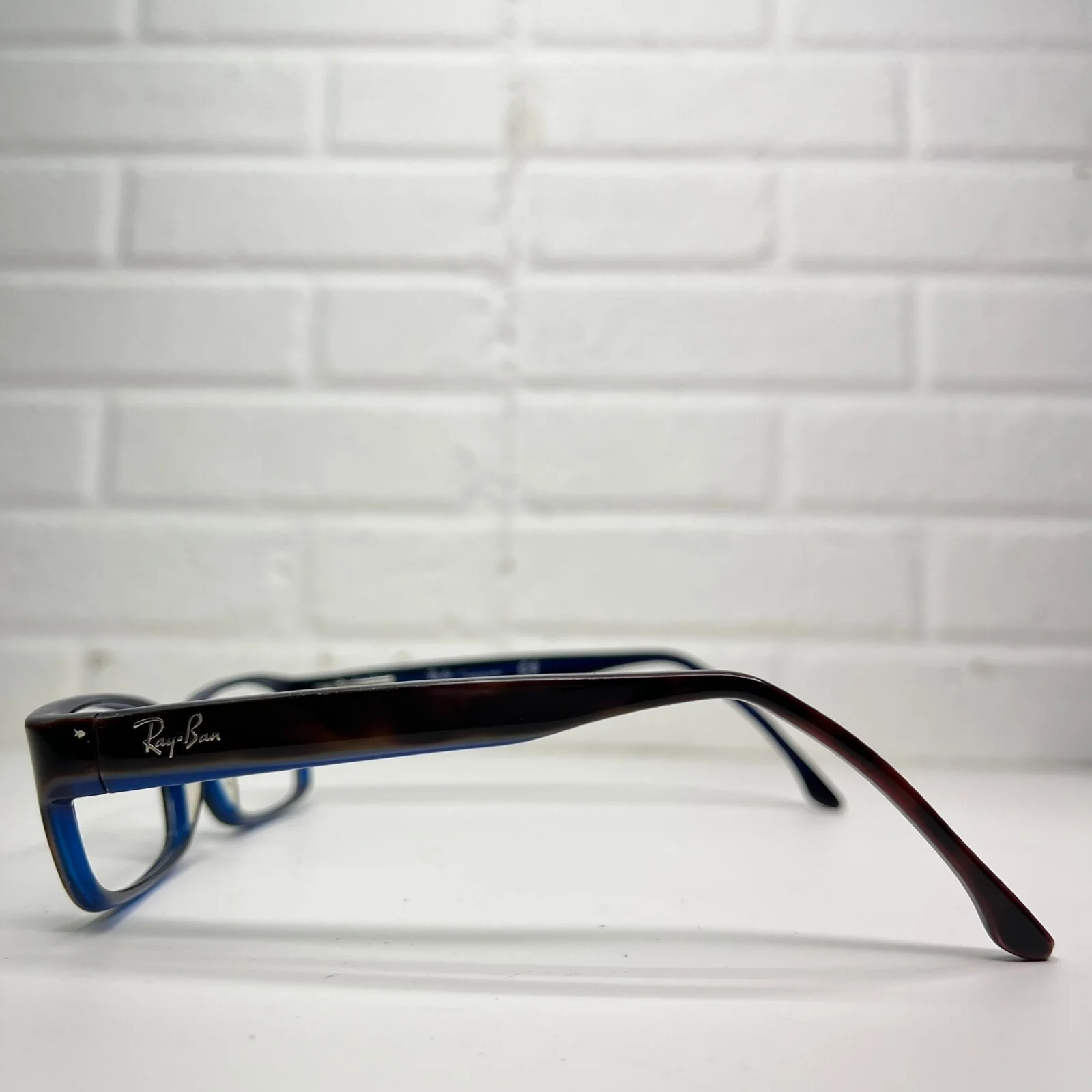 Ray-Ban RB5114 5064 Eyeglasses Frames Black Blue Full Rim 52-16-135 1377 3