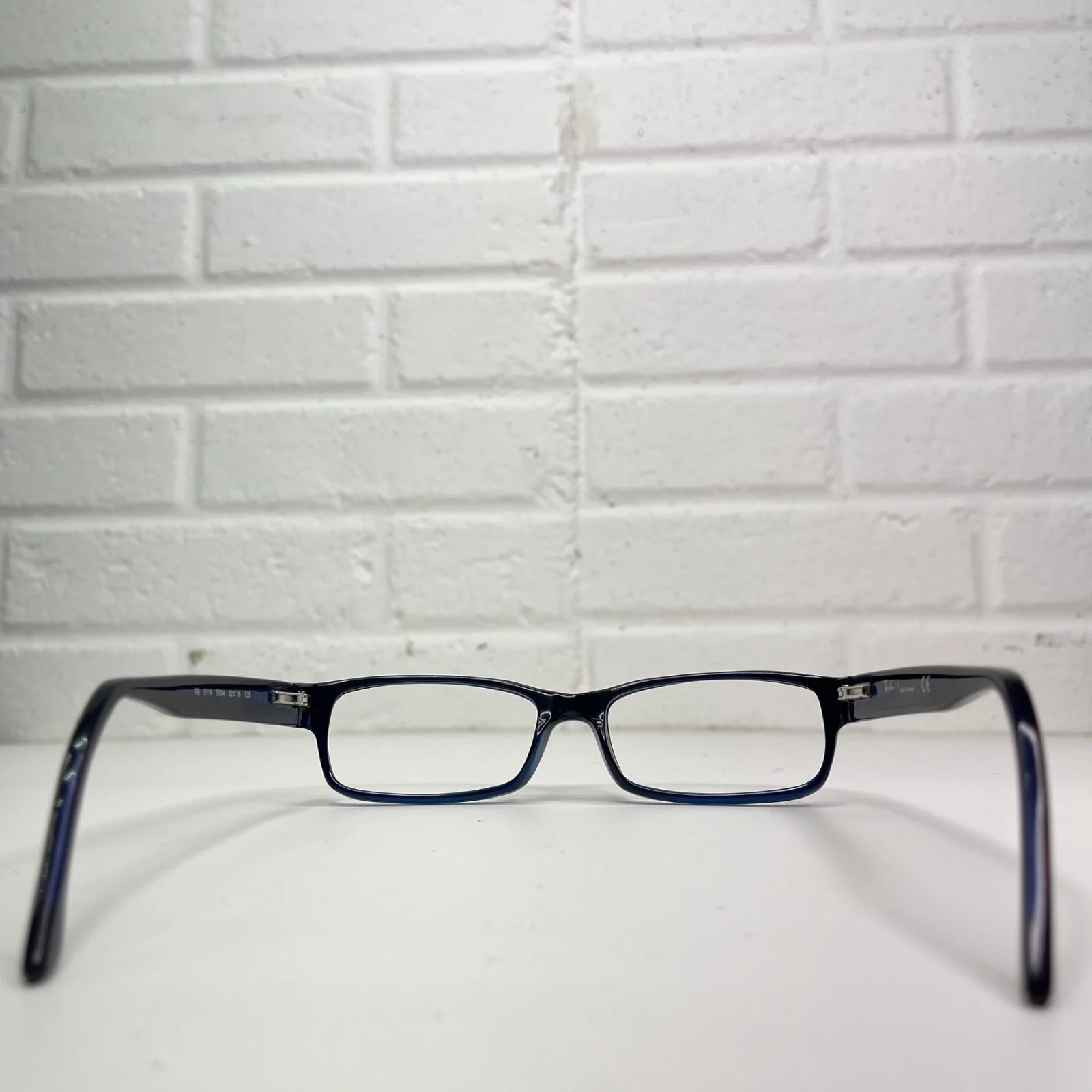 Ray-Ban RB5114 5064 Eyeglasses Frames Black Blue Full Rim 52-16-135 1377 4