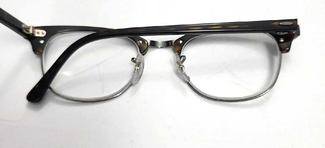 Ray Ban RB5154 2012 Tortoise Clubmaster Round Eyeglasses 51-21 145 VG 3