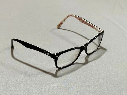 Ray-Ban RB5228 5014 Eyeglasses Frames Womens Black Black Flex 53-17-140 4