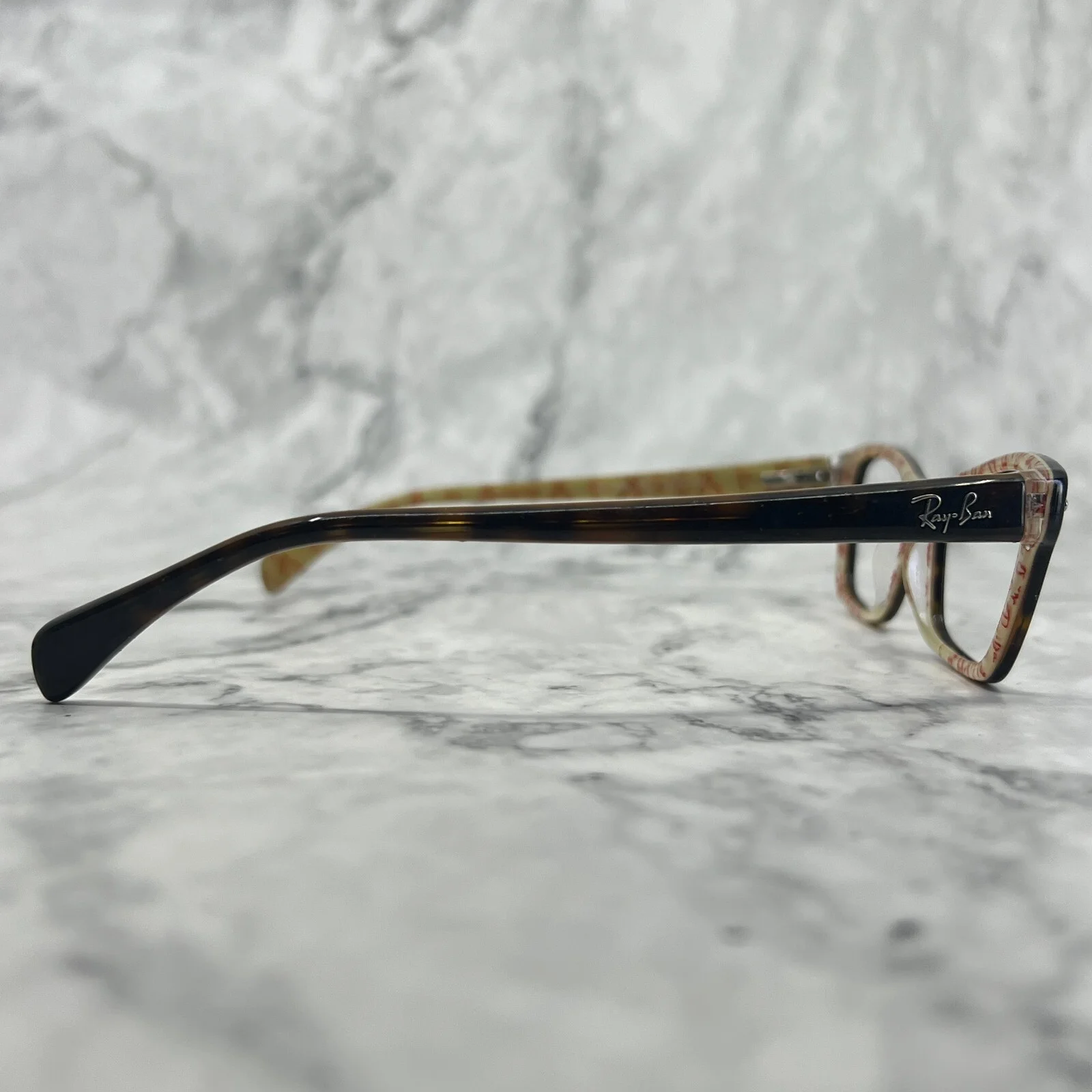 Ray Ban RB5256 5057 Full Rim Tortoise Eyeglasses Frame 52-16 135 2