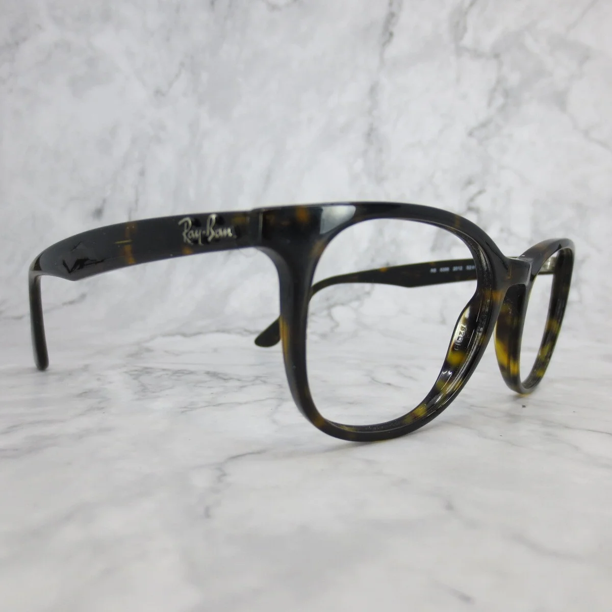Ray-Ban RB5356 2012 Eyeglasses Frames Brown Tortoise 52-19-145 2
