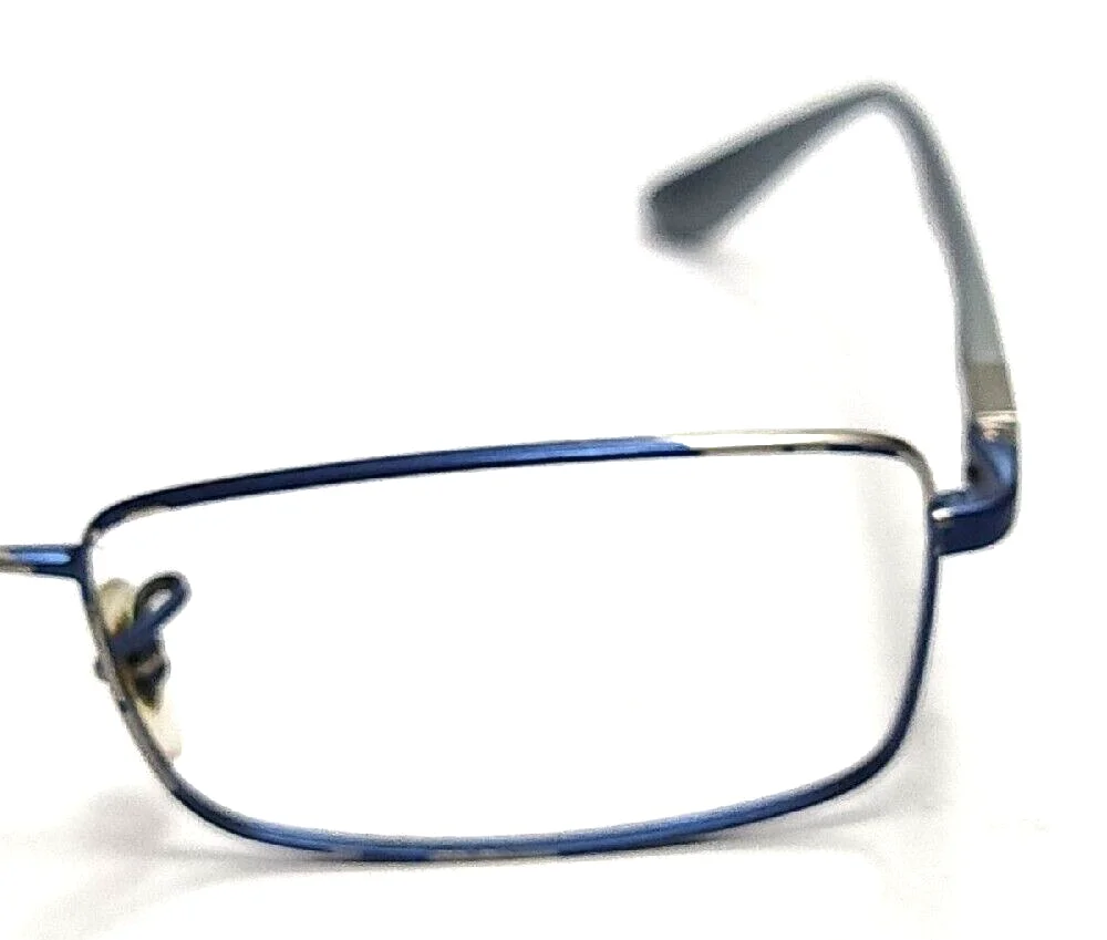 Ray Ban RB6286 2510 Blue Rectangle Eyeglasses Frame 54-17 140 Paint Peel 4