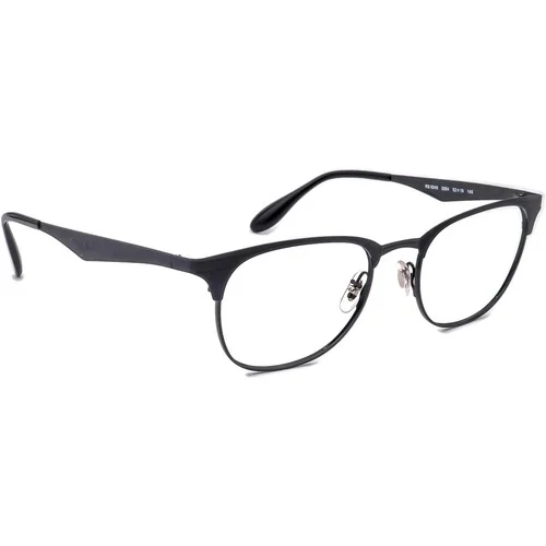 Ray Ban RB6346 2904 Black Metal Eyeglasses Frame 52-19 145 Prescription
