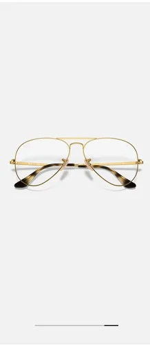 Ray Ban RB6489 2500 Gold Metal Aviator Eyeglasses Frames 58/14 140