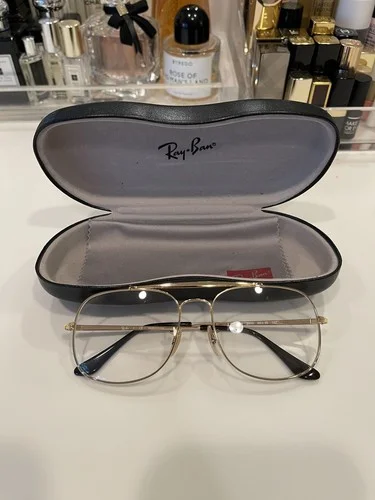 Ray Ban RB6489 2500 Gold Metal Aviator Eyeglasses Frames 58/14 140 3