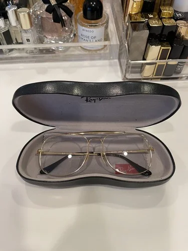 Ray Ban RB6489 2500 Gold Metal Aviator Eyeglasses Frames 58/14 140 4