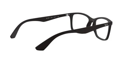 Ray Ban RB7047 5196 Authentic Eyeglasses Matte Black 54-17-145 Brand New 3