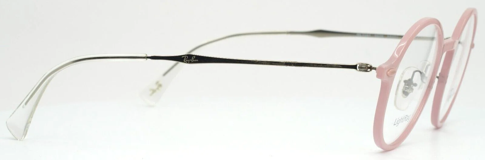 RAY BAN RB7087 5639 Pink Womens Round Full Rim Eyeglasses 46-21-140 B:44 4