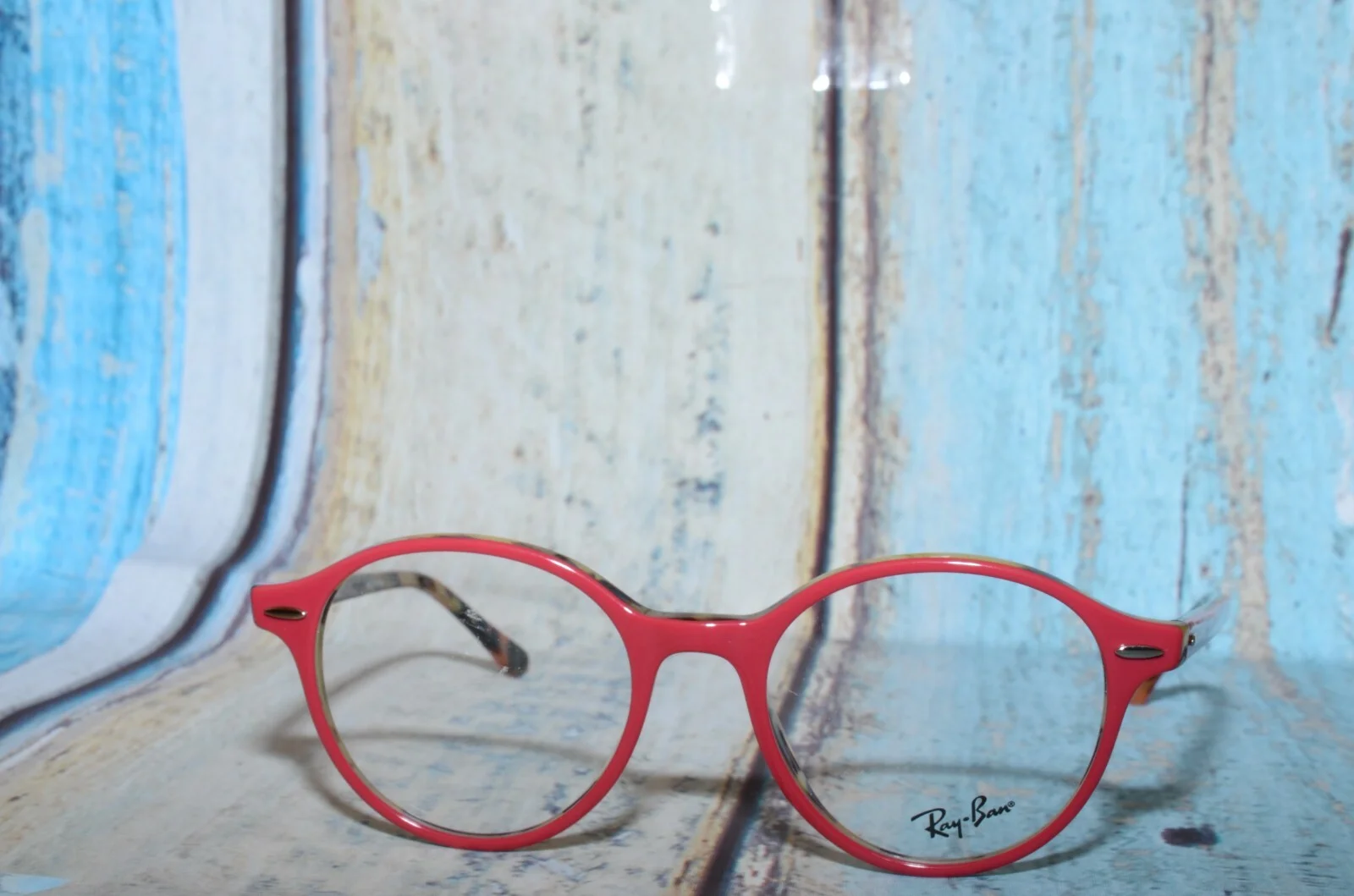 Ray-Ban RB7118 5714 Round Pink Havana Womens Eyeglasses 50mm 2