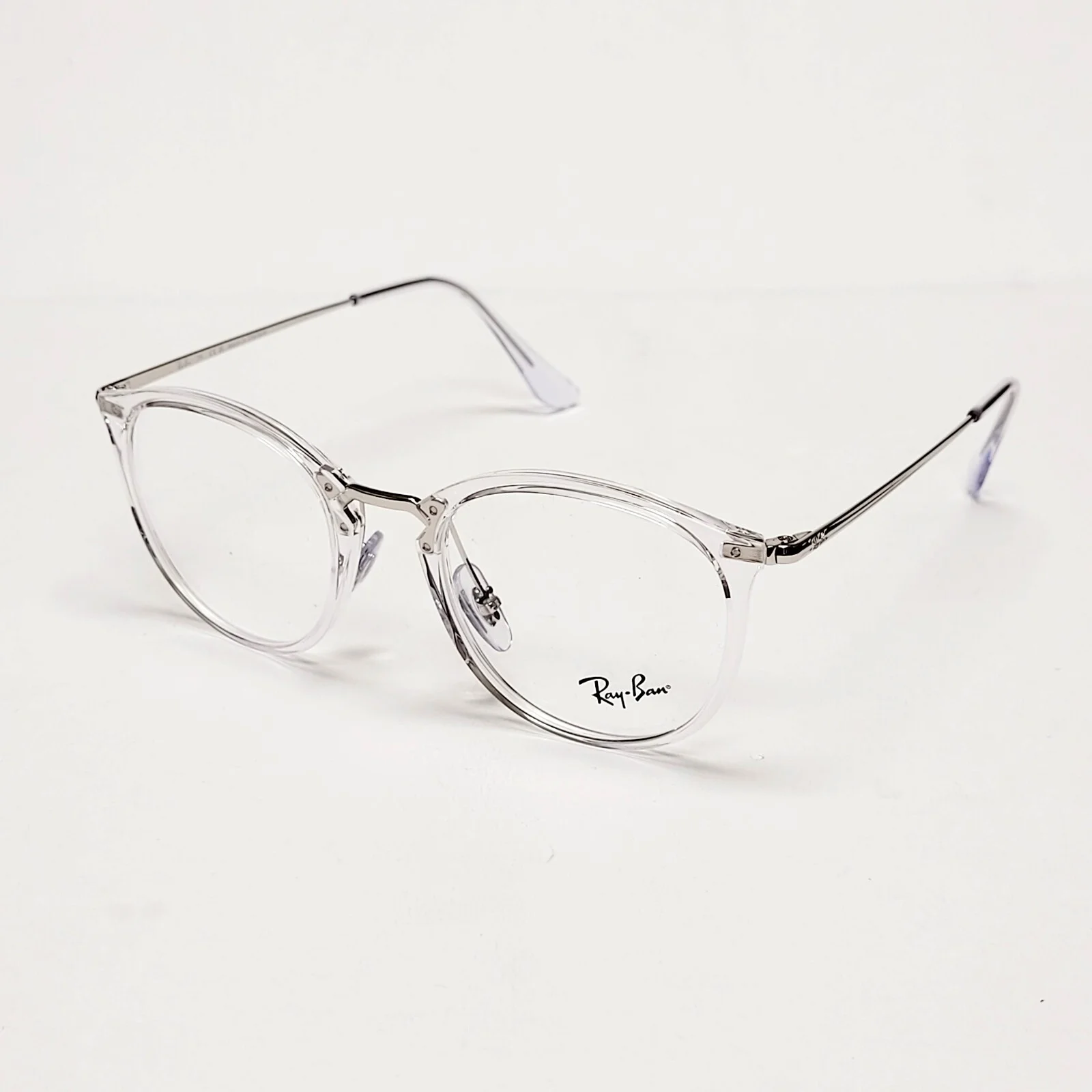 Ray Ban RB7140 Eyeglass Frames Round Phantos Eyewear Transparent 51-20 150mm 2