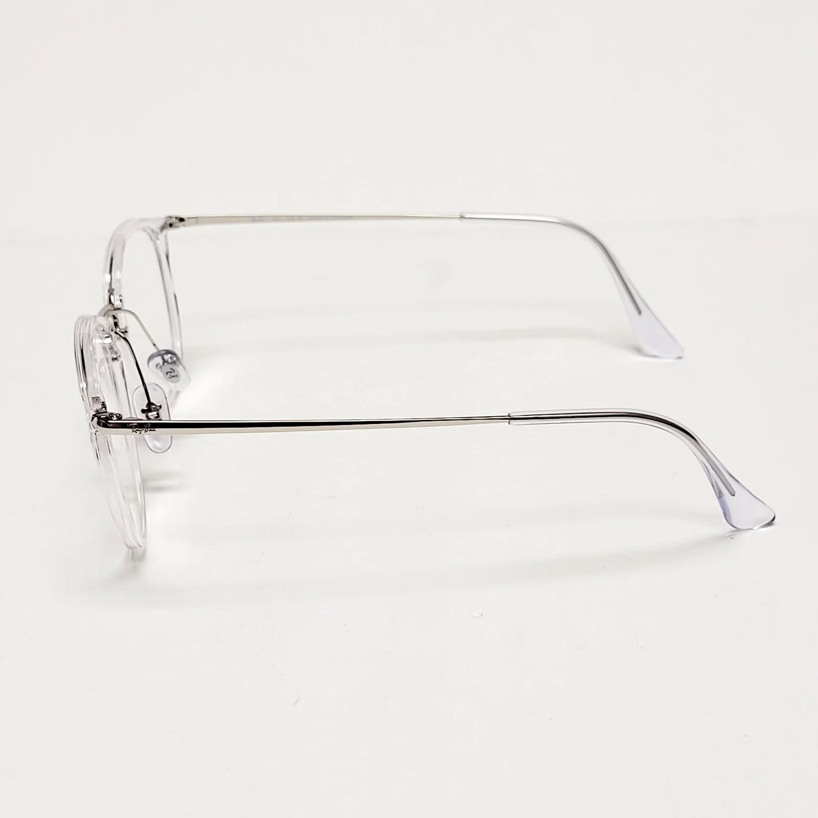 Ray Ban RB7140 Eyeglass Frames Round Phantos Eyewear Transparent 51-20 150mm 3