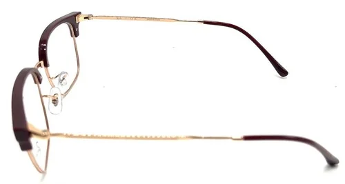 Ray Ban RB7216 Clubmaster Eyeglasses Frames 8209 Bordeaux Red Black 49-20-145mm 3