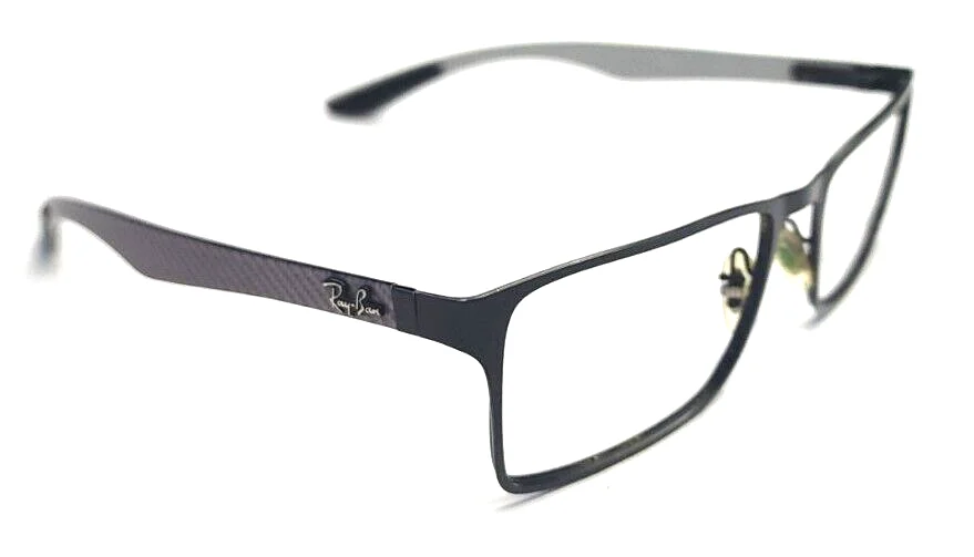 Ray Ban RB8415 2503 Black Carbon Fiber Eyeglasses Frame 53-17 145 3
