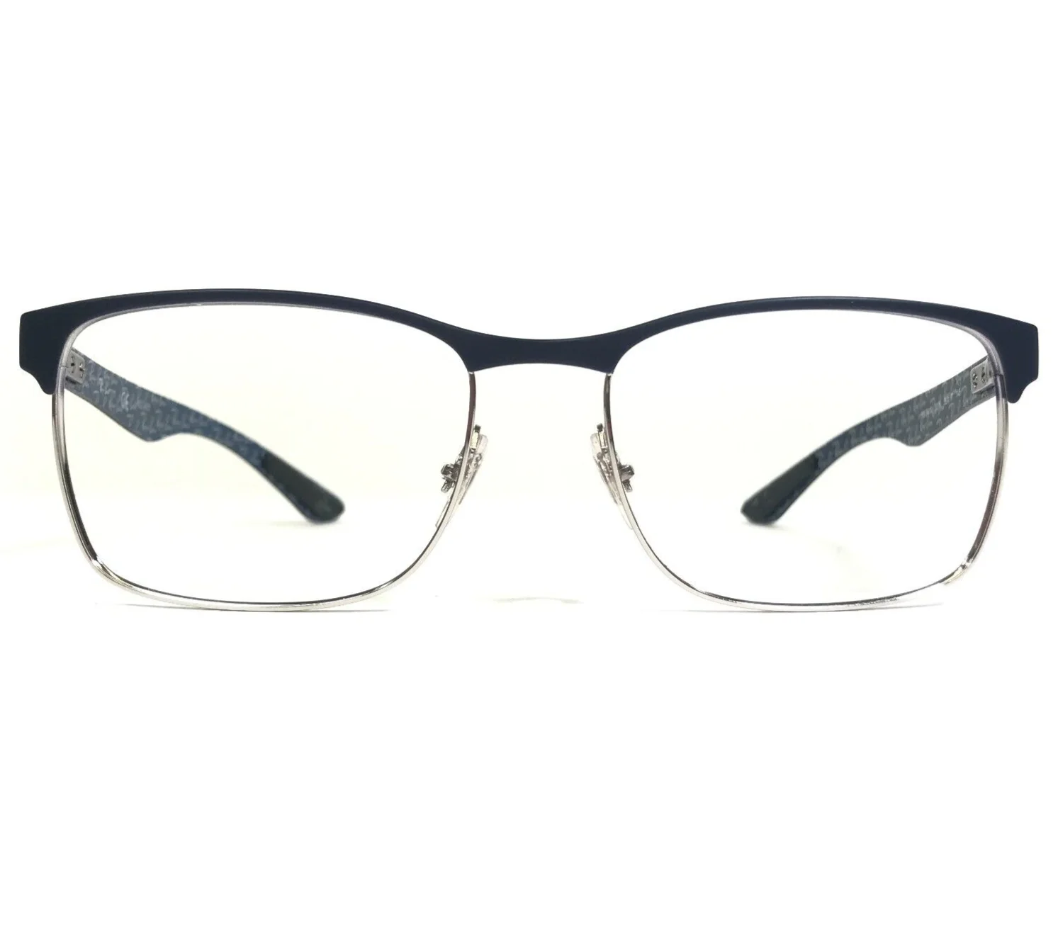 Ray Ban RB8416 3016 Blue Carbon Fiber Eyeglasses Frame 53-17 145 No Nose Pad 2